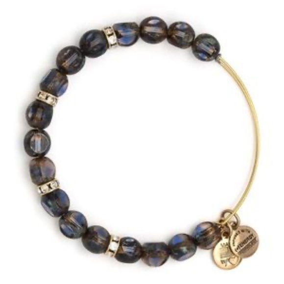 Alex and Ani, Eden EWB Bark beaded adjustable bracelet - Picture 9 of 9